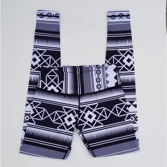 Pure Barre Rese Geometric Print  Leggins - Picture 1 of 4